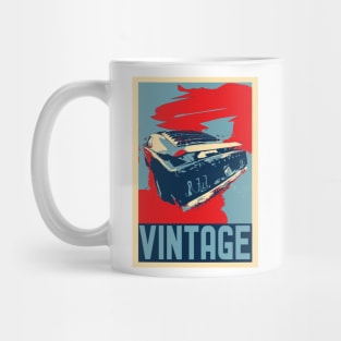 Vintage Muscle Car Mug